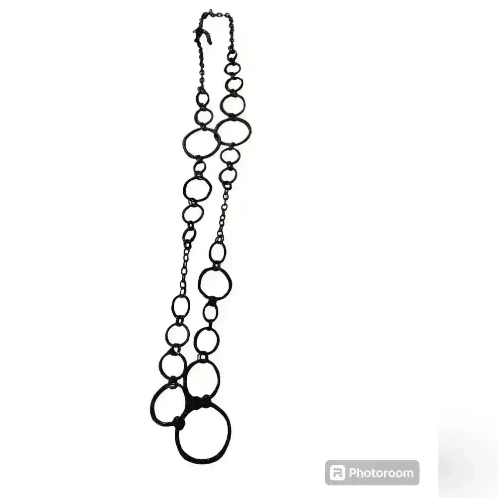 Lia Sofia Haute chocolate women's long bronze necklace (36"-39")